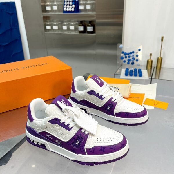 LOUIS VUITTON Trainer low-top lace-up stylish low-top sneakers for men and women