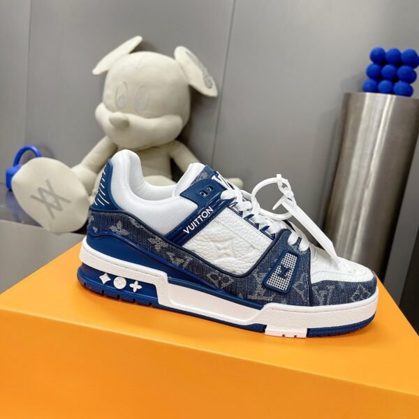 LOUIS VUITTON Trainer low-top lace-up stylish low-top sneakers for men and women